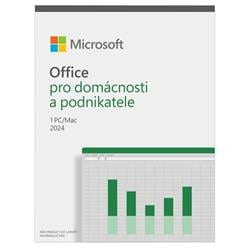 Office 2024 pro domácnosti a podnikatele CZ - krabicová verze bez média