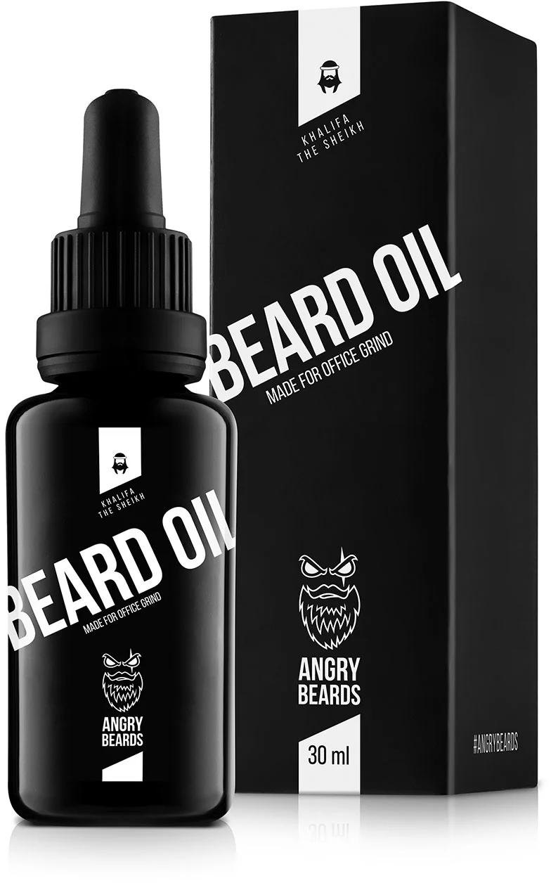 Olej na fúzy Angry Beards Khalifa the Sheikh 30 ml