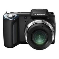 OLYMPUS kompakt SP-620UZ, 16MPix, 21x zoom, 3" LCD, HD video, HDMI, 3D, černý, iS