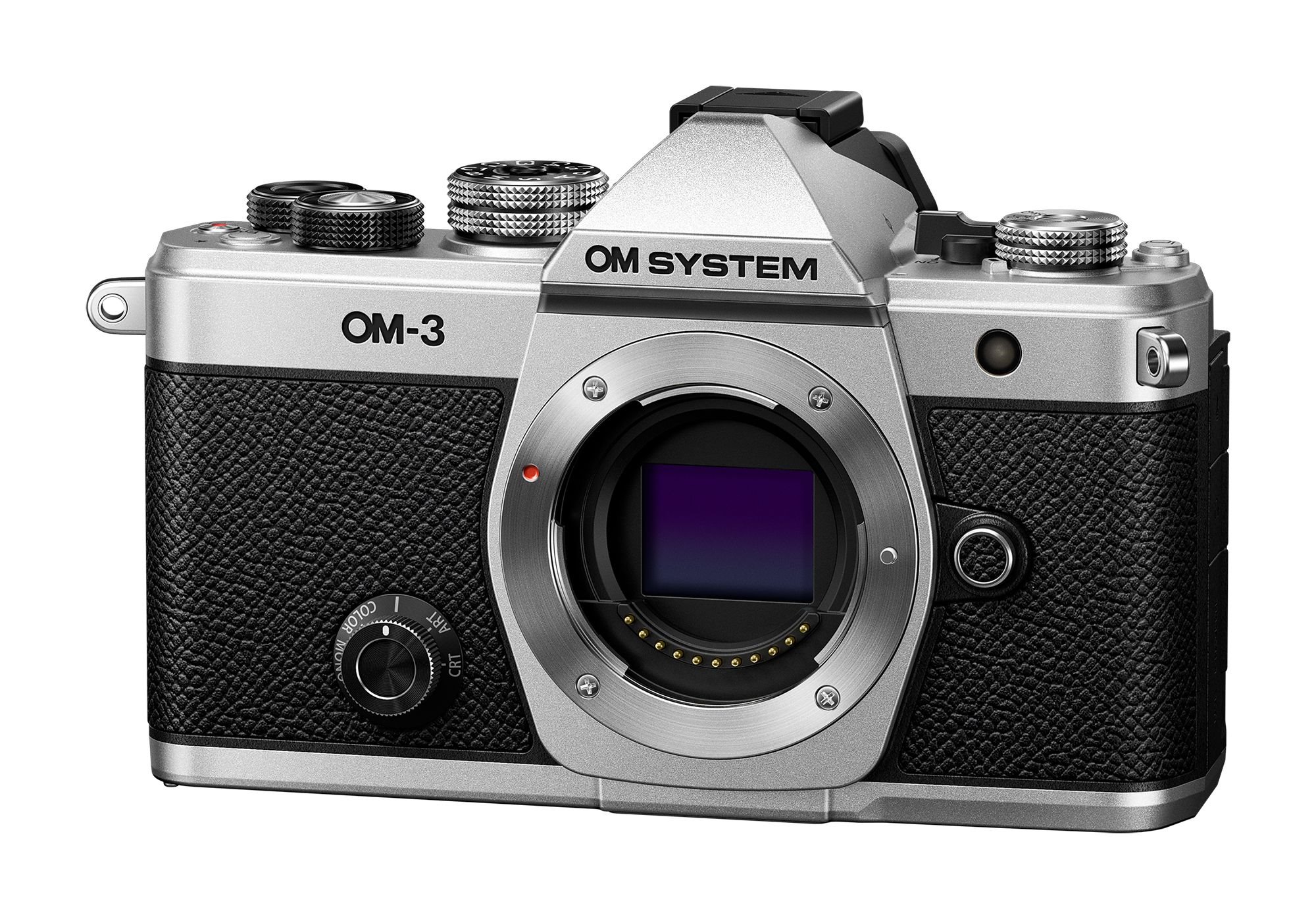 OM System mirrorless OM-3 tělo stříbrný
