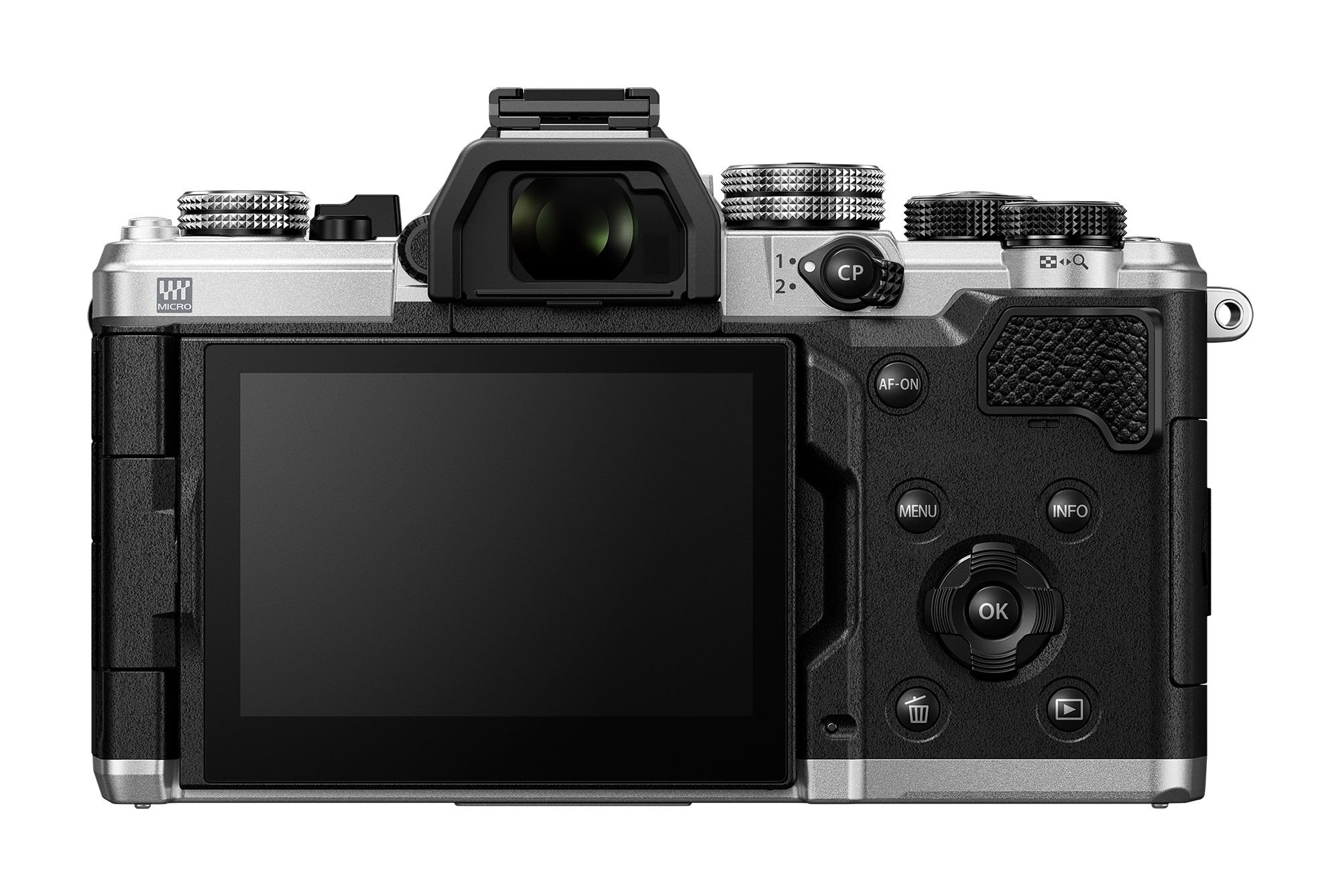 OM System mirrorless OM-3 tělo stříbrný