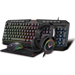 Omega VARR SET HERNÉ 4v1 klávesnica, slúchadlá, myš, podložka 5907595455909