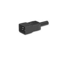 onektor síťový 230V/M 16A C20, IEC60320 cs220m16 - Kabely + redukce