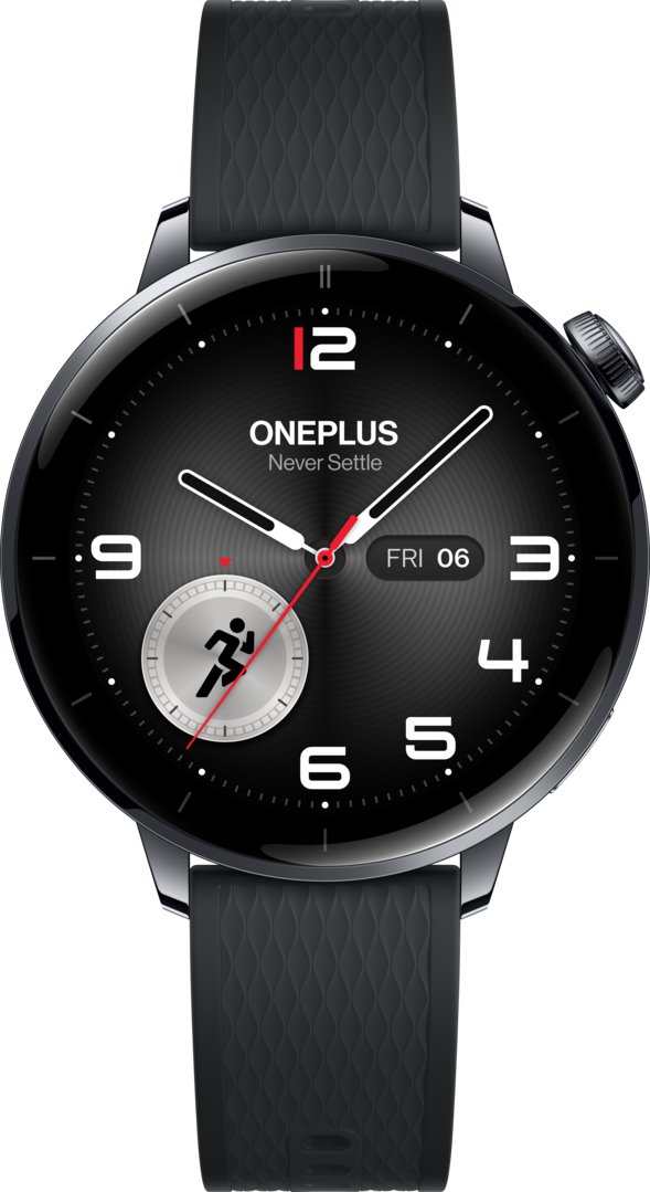 OnePlus Watch 3 43mm, Black Steel