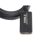 Opakovač a predlžovací kábel PremiumCord USB 2.0 A/M-A/F 10 m
