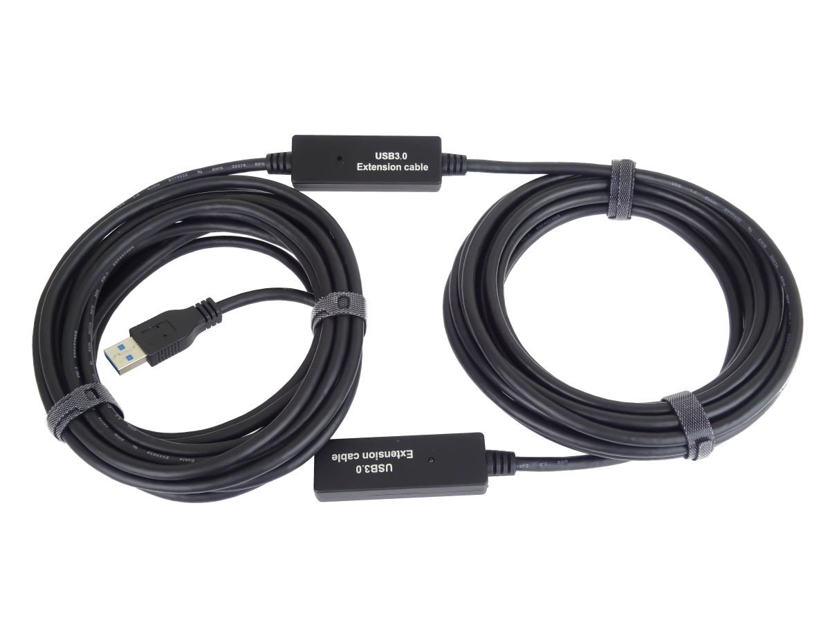 Opakovač a predlžovací kábel PremiumCord USB 3.0 A/M-A/F 20 m