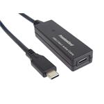Opakovač a predlžovací kábel USB-C samec - samica, 5 Gb/s 5 m
