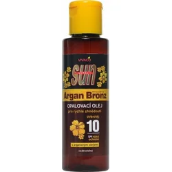 Opalovací olej Sun Vital s organickým arganovým olejom SPF 10, 100 ml