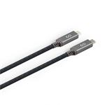 Opletený kábel Epico Thunderbolt 3 - 1M - vesmírne sivý