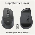 Optická myš Logitech M850 L, grafitová