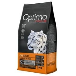 OPTIMAnova Cat Adult Salmon 2 kg granule pro kočky