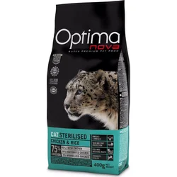 OPTIMAnova Cat Sterilised 400 g granule pro kastrované kočky