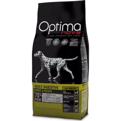 OPTIMAnova Dog Adult Digestive Rabbit GF 2kg granule pro psy