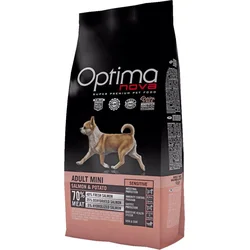 OPTIMAnova Dog Adult Mini Sensitve Salmon & Potato GF 800g granule pro psy