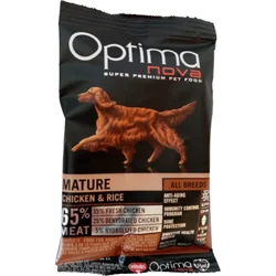 OPTIMAnova Dog Mature Chicken & Rice 100g vzorek granule pro psy