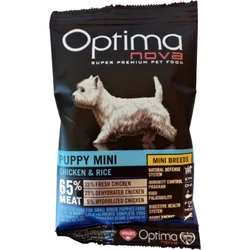OPTIMAnova Dog Puppy Mini Chicken & Rice 100g vzorek granule pro štěňata