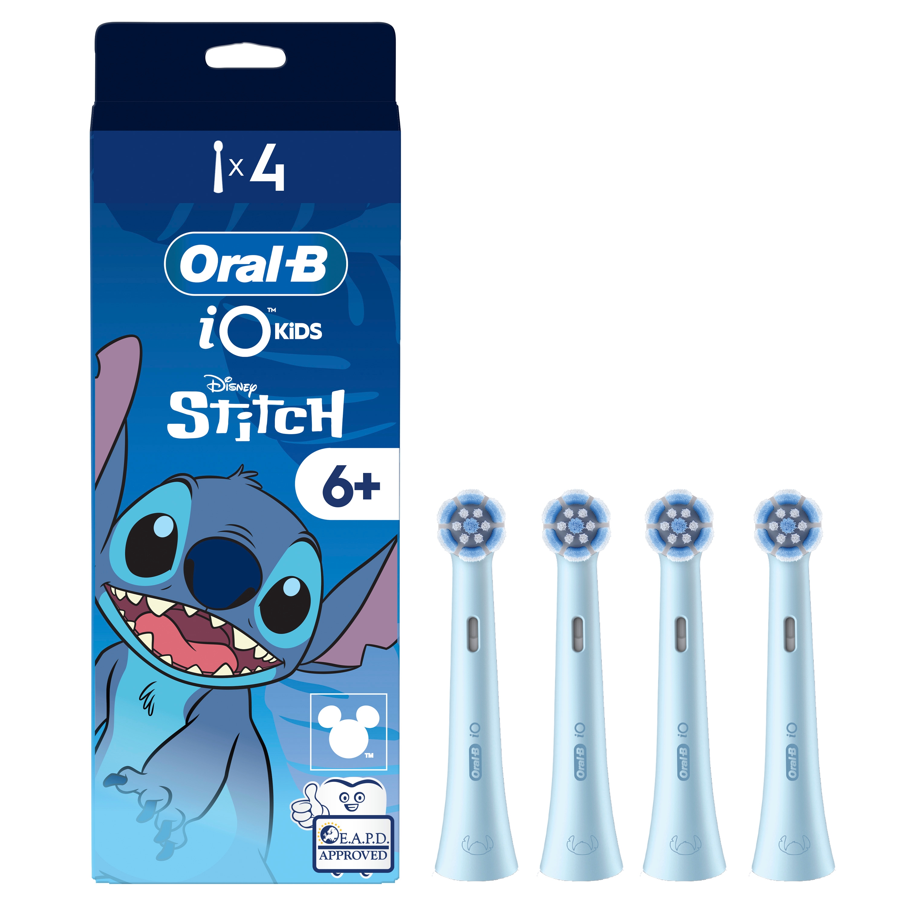 Oral-B iO Kids Stitch náhradné hlavice, 4 ks