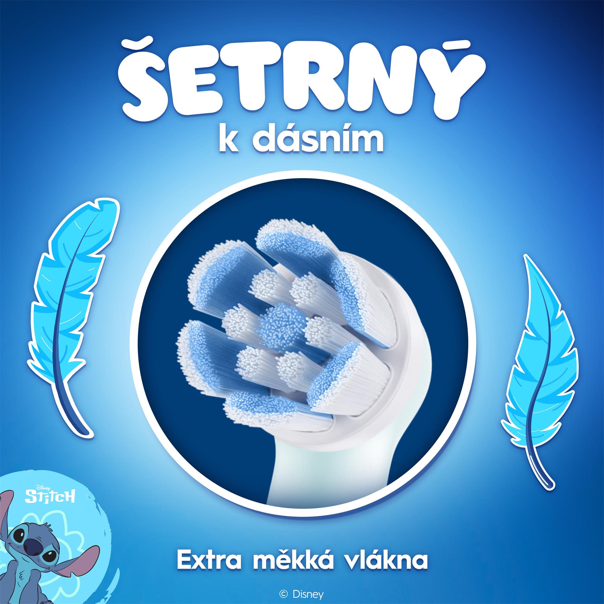 Oral-B iO Kids Stitch Náhradní hlavice, 4 ks