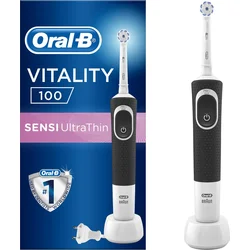 Oral-B VITALITY 100 BLACK SENSITIVE - Péče o zuby, zubní kartáčky