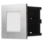 Orientačné zapustené svietidlo LED AMAL 80×80, 1,5 W tep. Biela, IP65