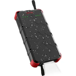 OUTXE Savage Rugged PowerBank 20000mAh Type C Black Red
