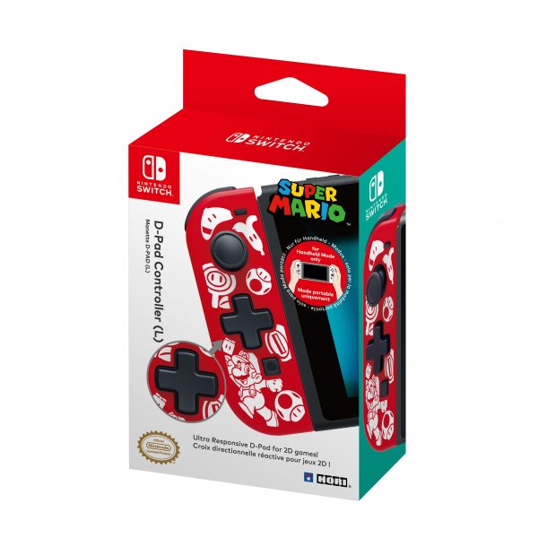 Ovládač HORI Switch D-Pad (Super Mario)