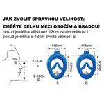 P1501L-SE Celoobličejová potápěčská maska se šnorchlem