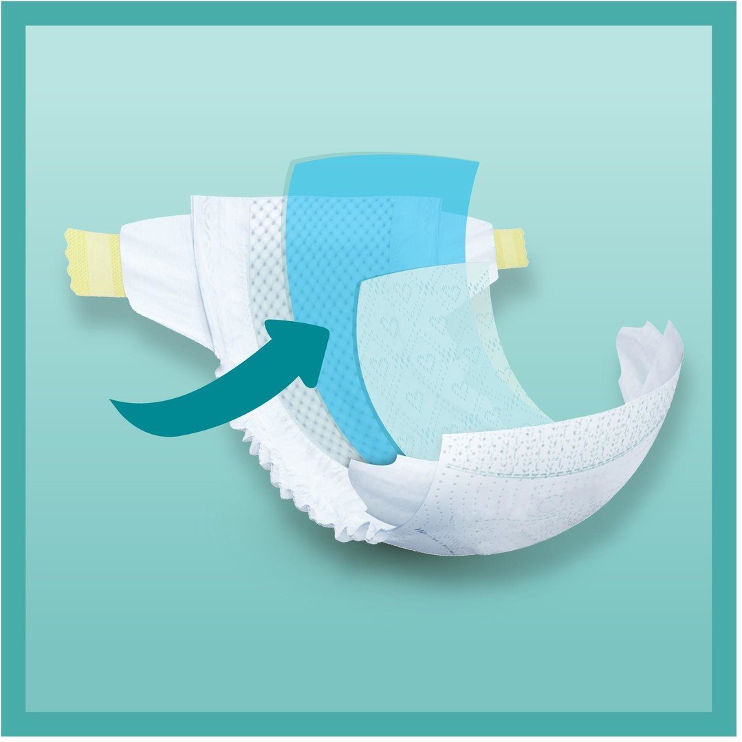 Pampers Active detské plienky veľkosť 6, 13kg-18kg, 44ks
