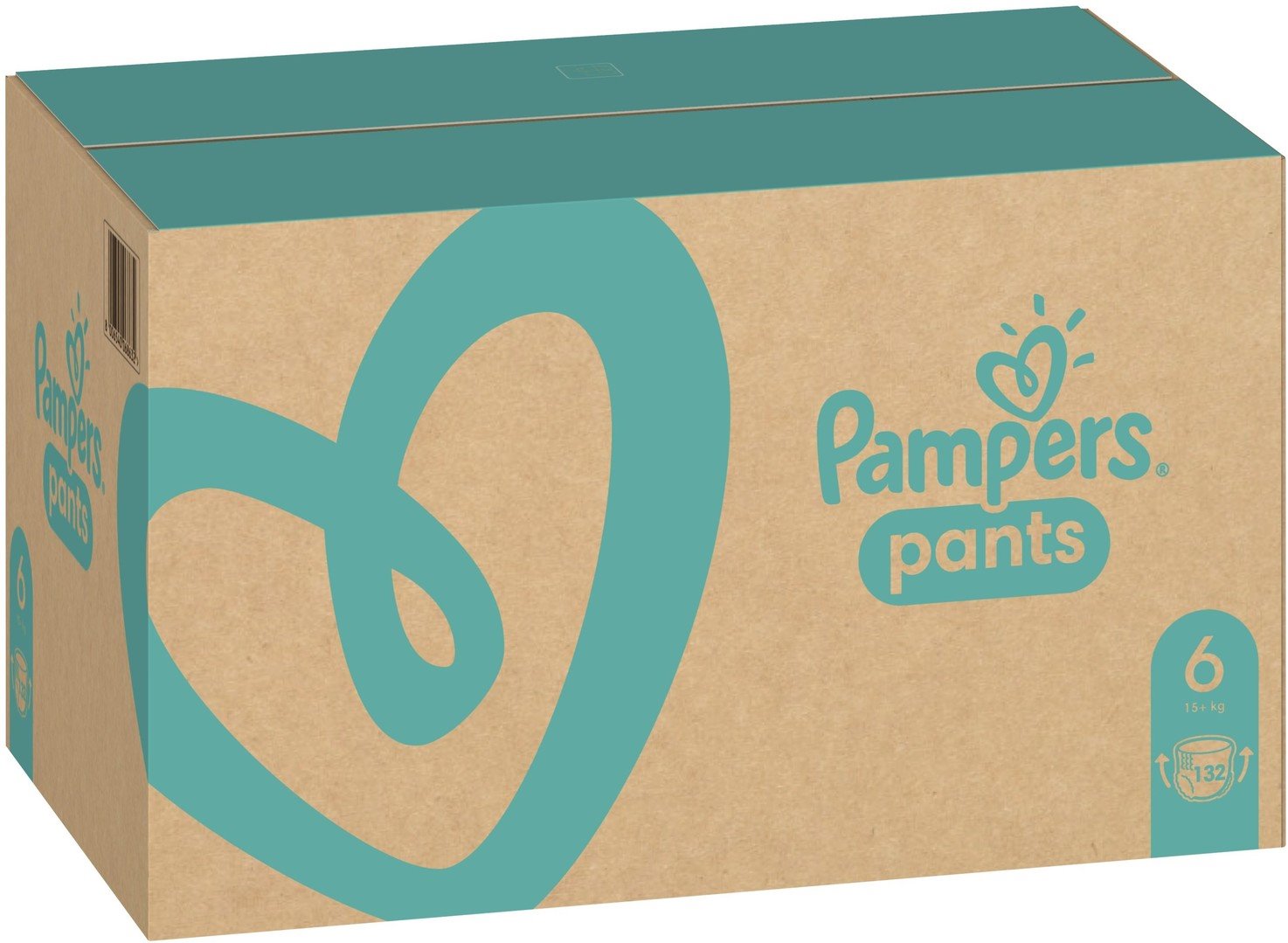 Pampers Pants Plenkové Kalhotky Velikost 6, 14 kg - 19 kg, 132 ks