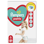 Pampers Pants Plenkové Kalhotky Velikost 6, 84ks, 14kg-19kg