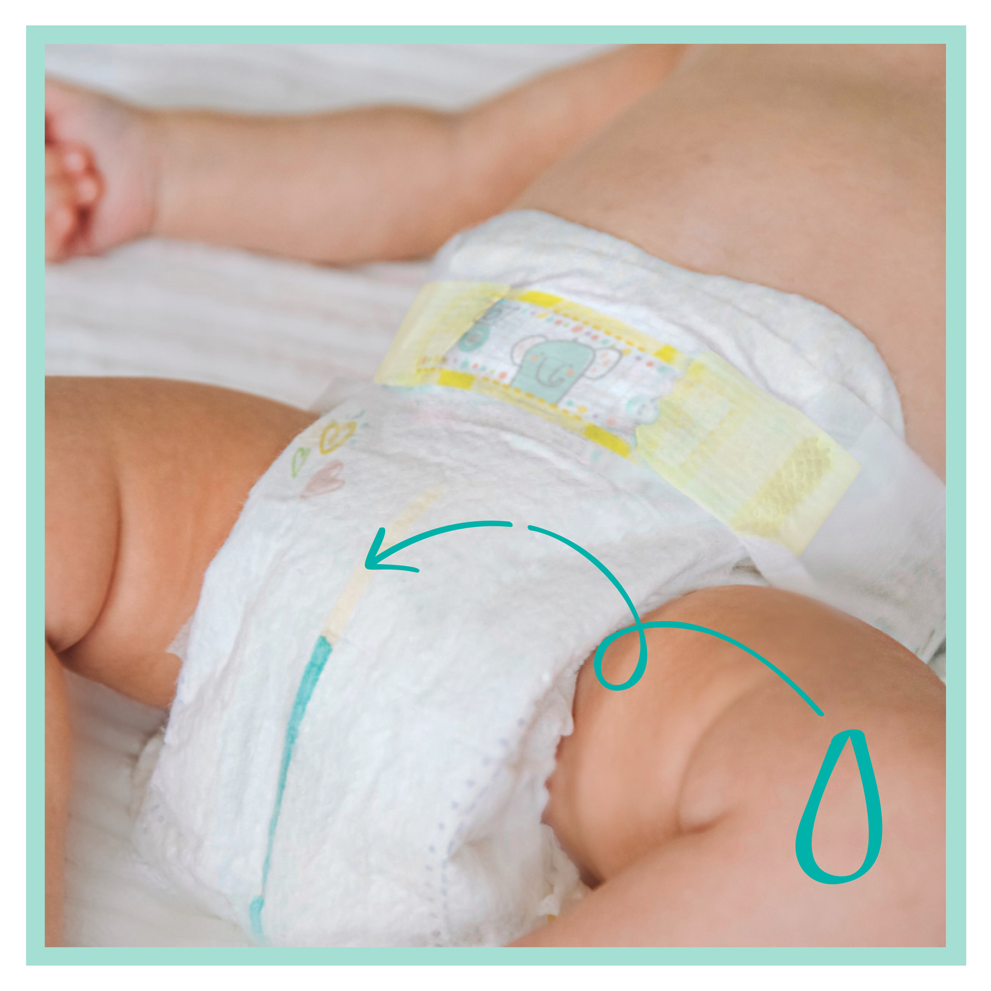 Pampers Premium Care Plenky Velikost 2, 4kg-8kg, 68ks