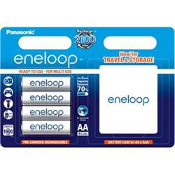 Panasonic 3MCCEC4BE ENELOOP Eneloop AA 1900 4BP + case - Digitální foto - příslušenství
