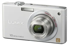 PANASONIC kompakt DMC-FX35E-S, 10.1MPix, stříbrný, 4x zoom 25mm, O.I.S.