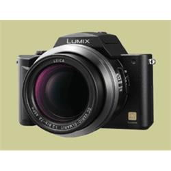 PANASONIC kompakt DMC-FZ10EG-K, 4MPix, černý, 12x zoom