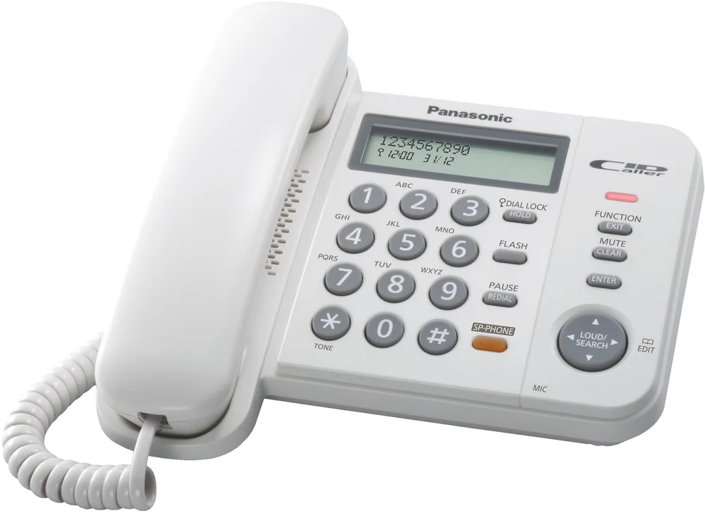 Panasonic KX TS580FXW biely