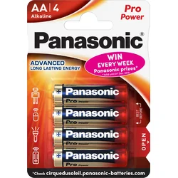Panasonic LR6PPG/4BP Pro Power Gold