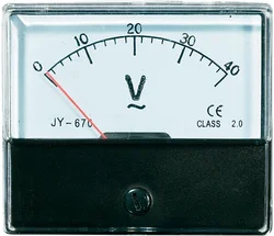 Panelové měřidlo Voltcraft AM-70X60, 40 V