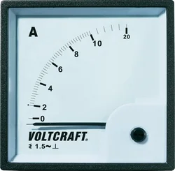 Panelové měřidlo Voltcraft AM-72X72, 10 A