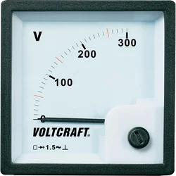 Panelové měřidlo Voltcraft AM-72X72, 300 V
