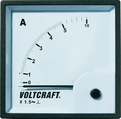 Panelové měřidlo Voltcraft AM-72X72, 5 A