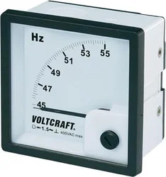 Panelové měřidlo Voltcraft AM-72X72, 50 HZ