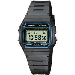 Pánske digitálne náramkové hodinky Casio F-91W-1YEG