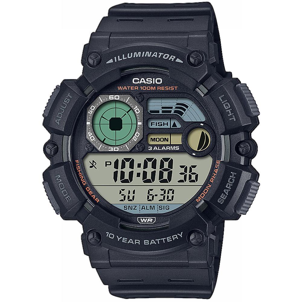 Pánske digitálne náramkové hodinky Casio WS-1500H-1AVEF