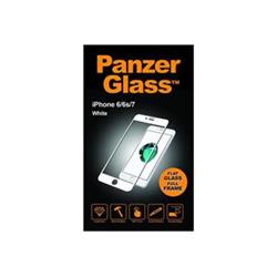 PanzerGlass pro iPhone 6/6s/7/8,(full frame) Bílé sklo Case Friendly (2620) - Mobilní telefony - příslušenství