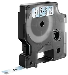 Páska do štítkovače DYMO 40910 (S0720670), 9 mm, D1, 7 m, černá/transp.