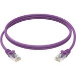 Patch kábel Conexpro UTP, CAT5e, 0,25 m, fialový