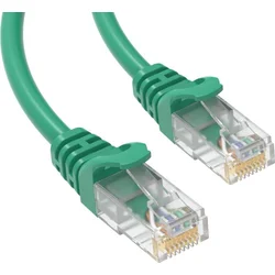 Patch kábel Conexpro UTP, CAT6, 0,5 m, zelený