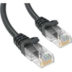 Patch kábel Conexpro UTP, CAT6, 5 m, čierny