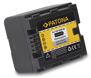 Patón PT1104 - Panasnonic VBN130 1250mAh Li-Ion