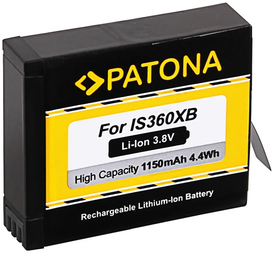 Patón PT1306 - Insta 360 One X 1150mAh Li-Ion 3,8V